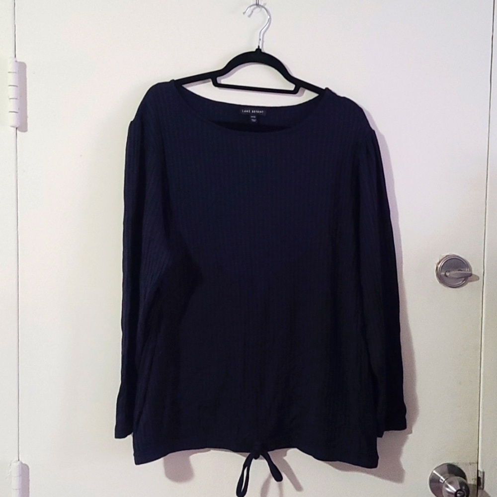 Lane Bryant Navy Blue Shirt